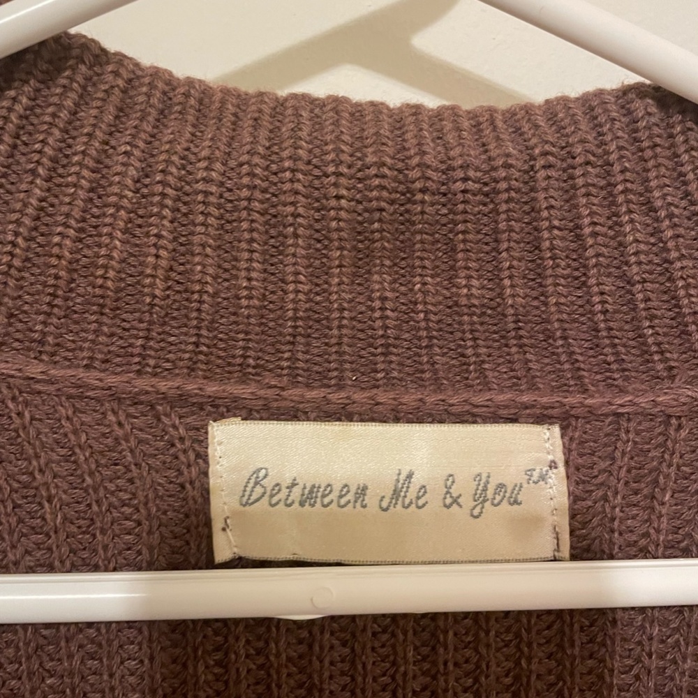 Y2K Brown Cardigan - Picture 3 of 4